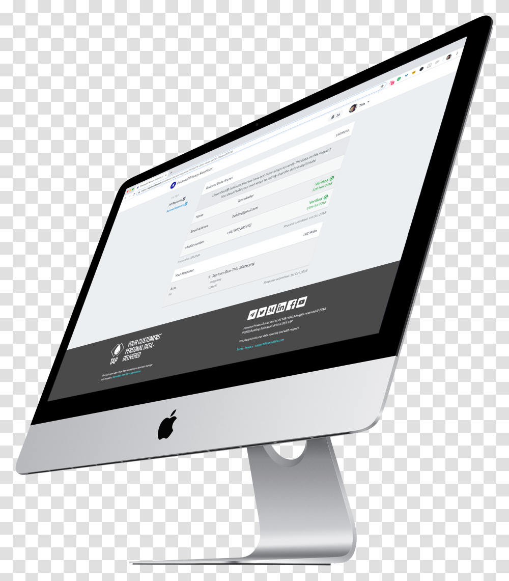 Imac Hd, Computer, Electronics, Tablet Computer, Laptop Transparent Png