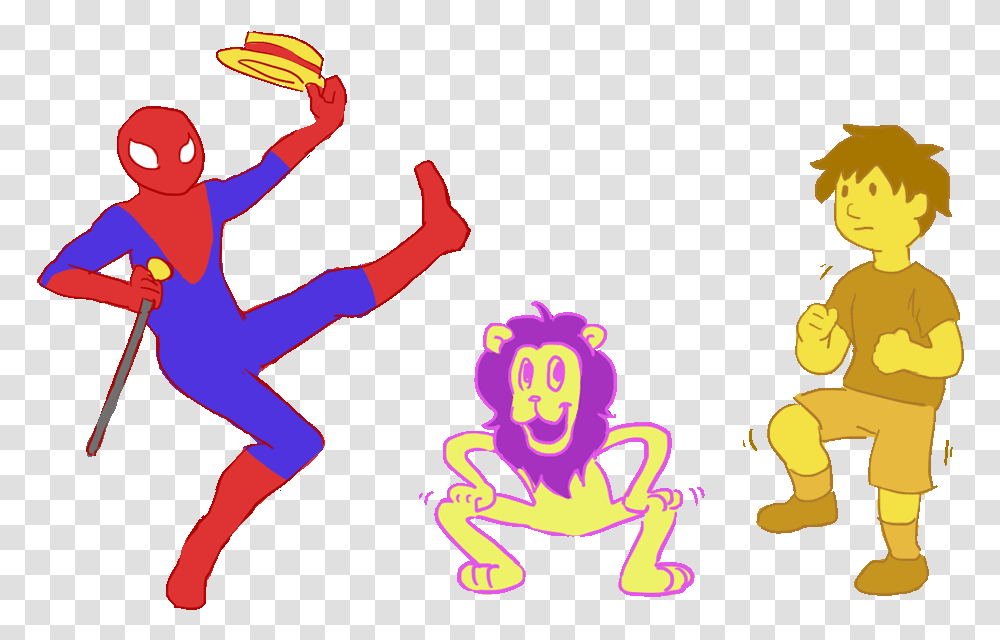 Image 11562 Animated Artistfroyuh Earthwormjim Lion Playing Sports, Person, Human, Frisbee, Toy Transparent Png
