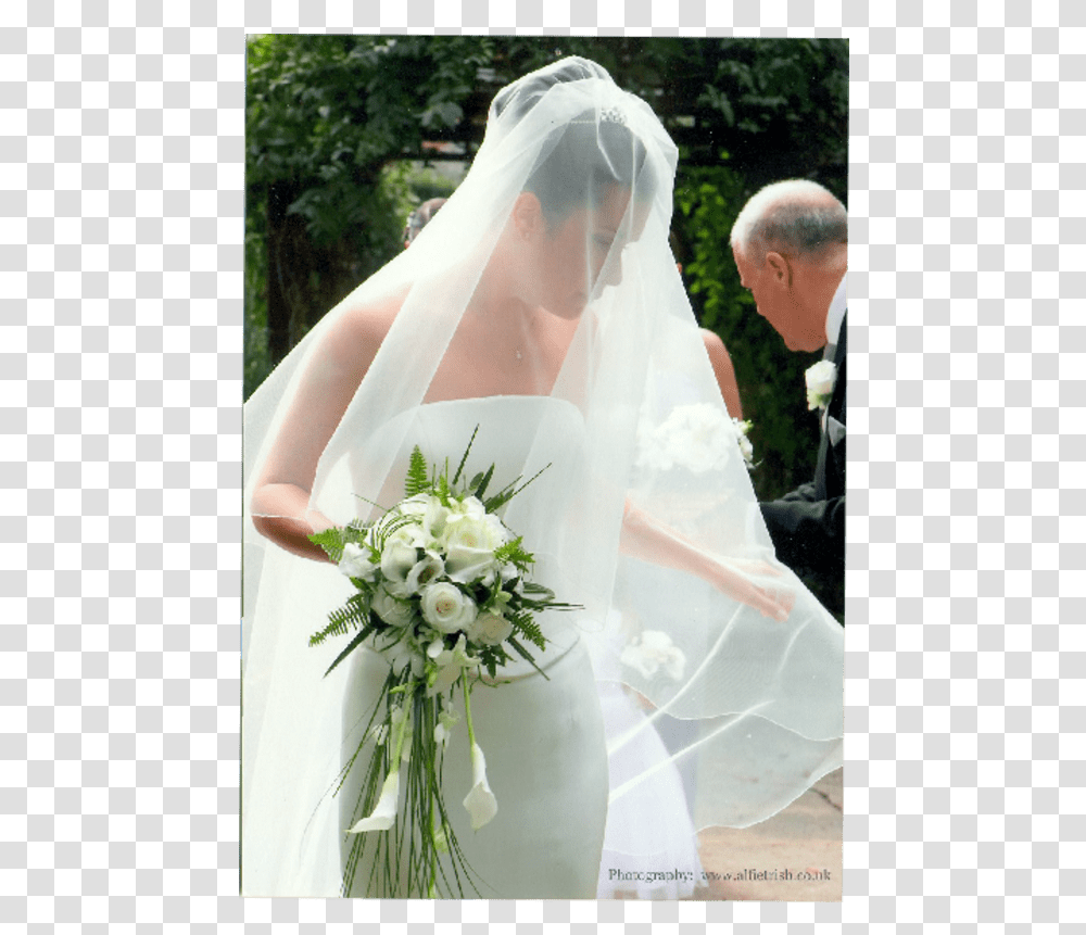 Image 3 Of Judy Mott Veil, Person, Plant, Robe Transparent Png