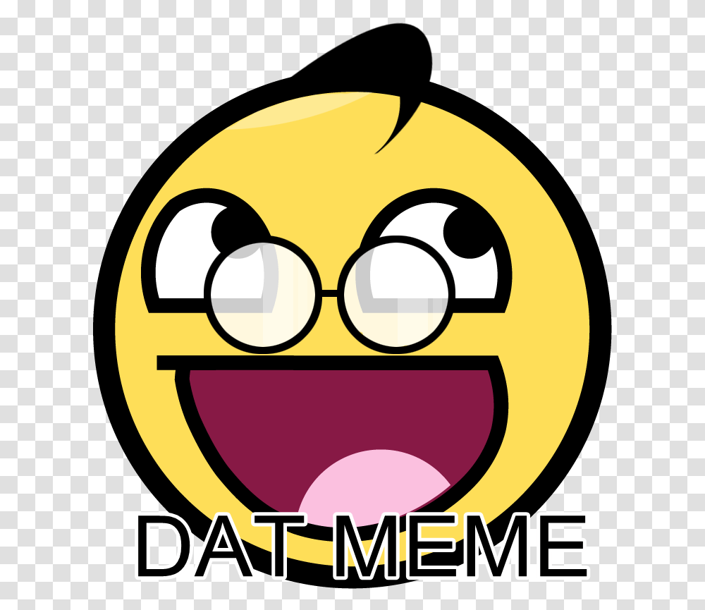Image 46347 'dat Ass Know Your Meme Cartoon Happy Face, Graphics, Text, Symbol, Label Transparent Png