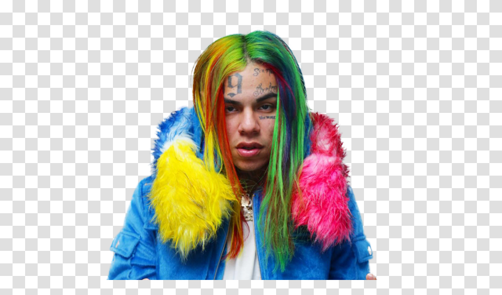 Image 6ix9ine, Costume, Dye, Hair, Clothing Transparent Png