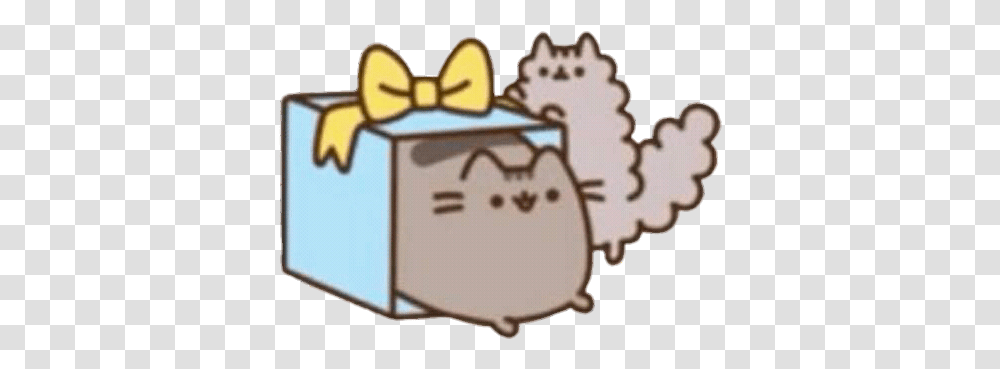 Image About Cat In Edits And Art By Jack7w7r Pusheen Christmas Comic, Label, Text, Logo, Symbol Transparent Png