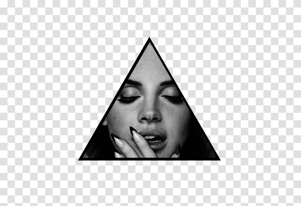 Image About Lana Del Rey Overlay In Overlays, Face, Person, Human, Triangle Transparent Png
