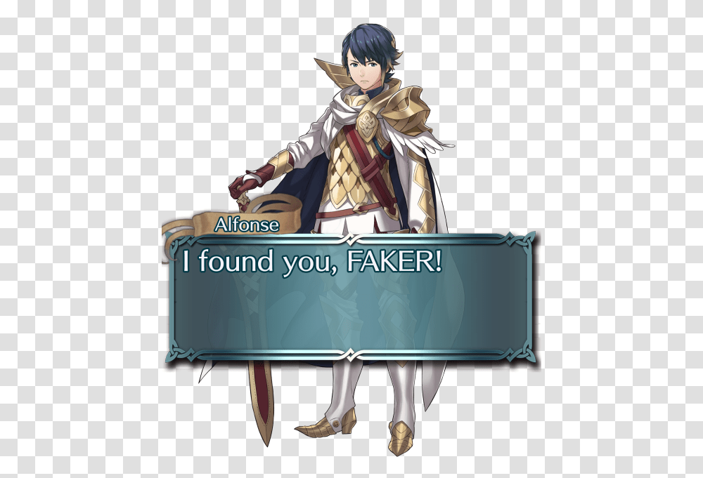 Image Alfonse Fire Emblem Heroes, Person, Performer, Tabletop, Furniture Transparent Png