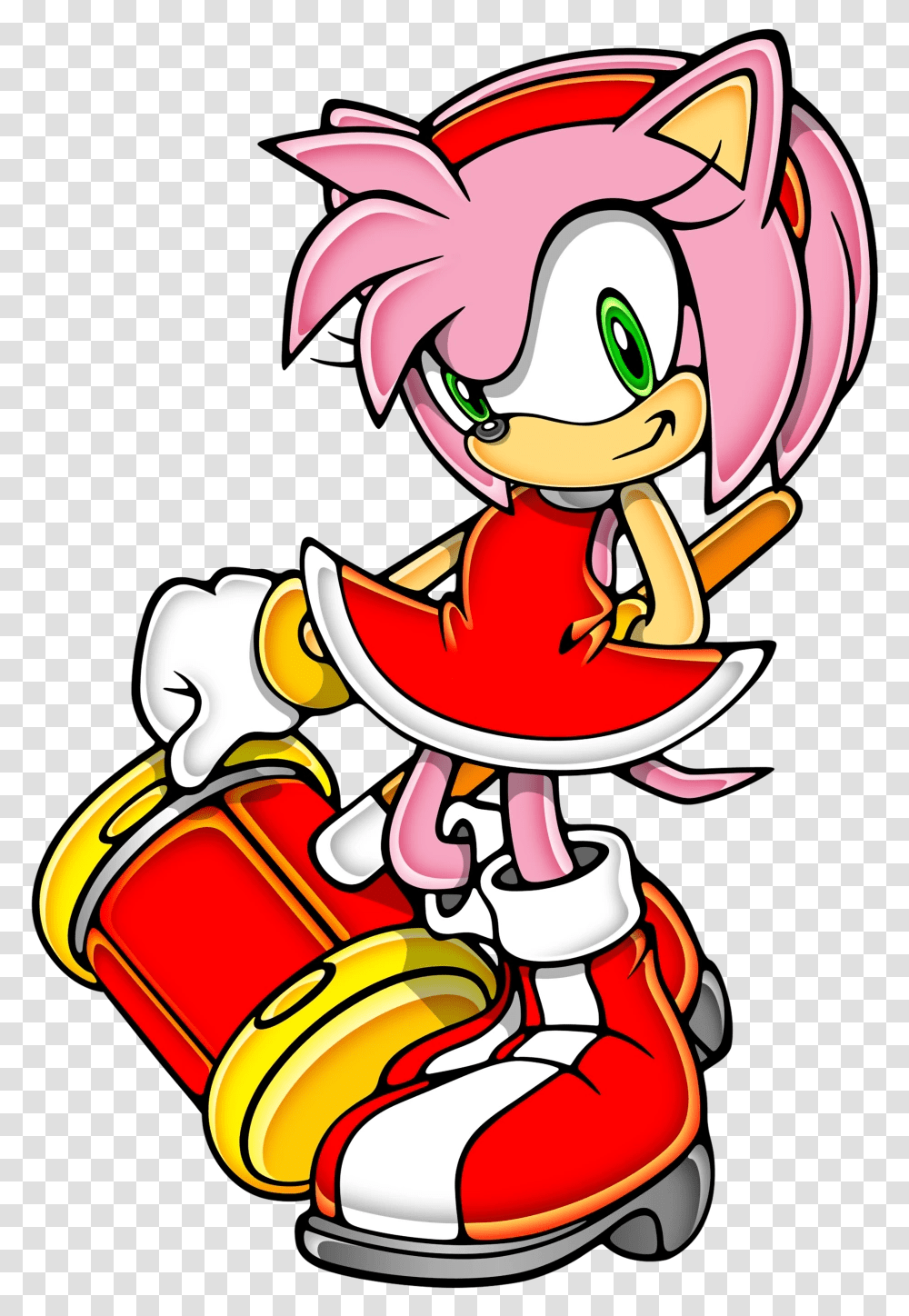 Image Amy Rose Sonic Advance, Food, Washing Transparent Png