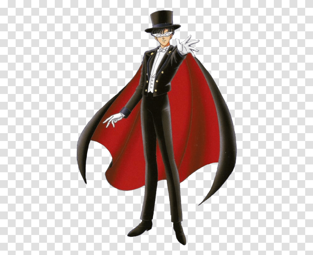 Image And Video Hosting By Tinypic Tuxedo Mask, Cape, Hat, Person Transparent Png