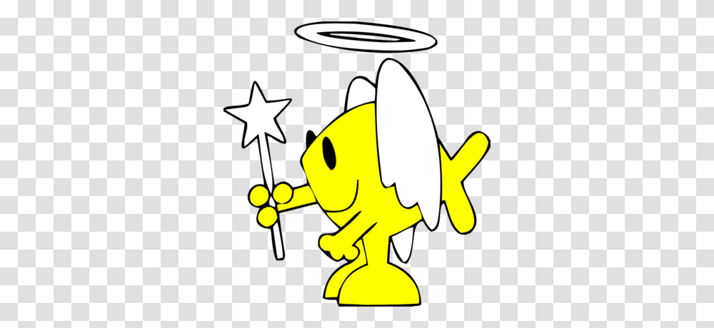 Image Angel Fish Angel Clip Art, Star Symbol Transparent Png