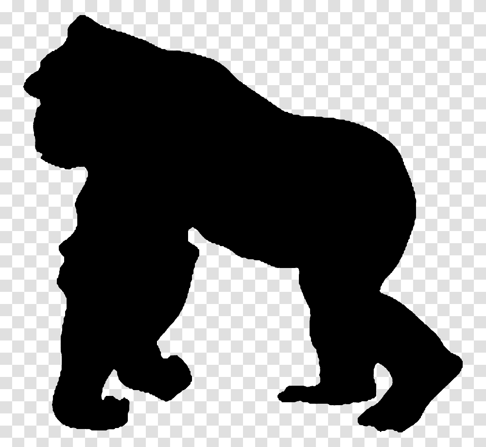 Image Apes Clipart Black And White, Gray, World Of Warcraft Transparent Png