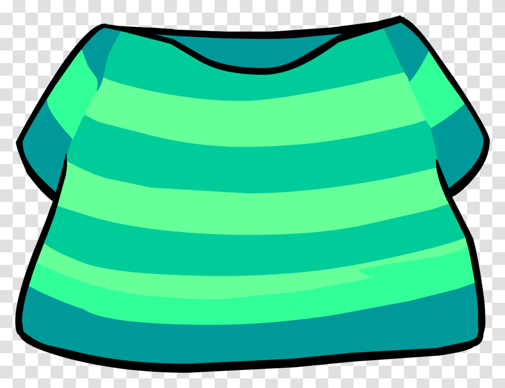 Image Aqua Striped Clothing Club Penguin T Shirts, Diaper, Water, Rug, Sea Transparent Png