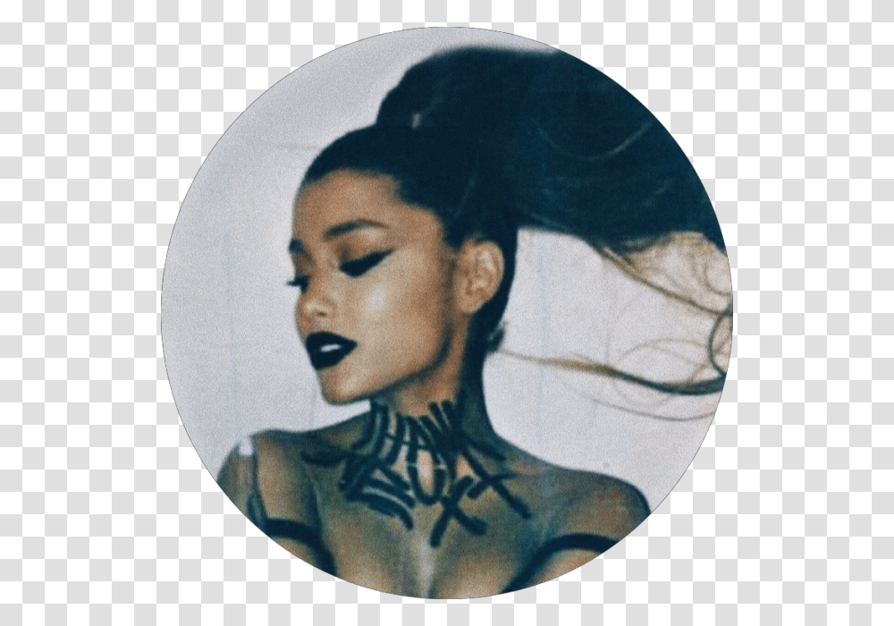 Image Ariana Grande Thank U Next Album Photoshoot, Skin, Person, Human, Tattoo Transparent Png