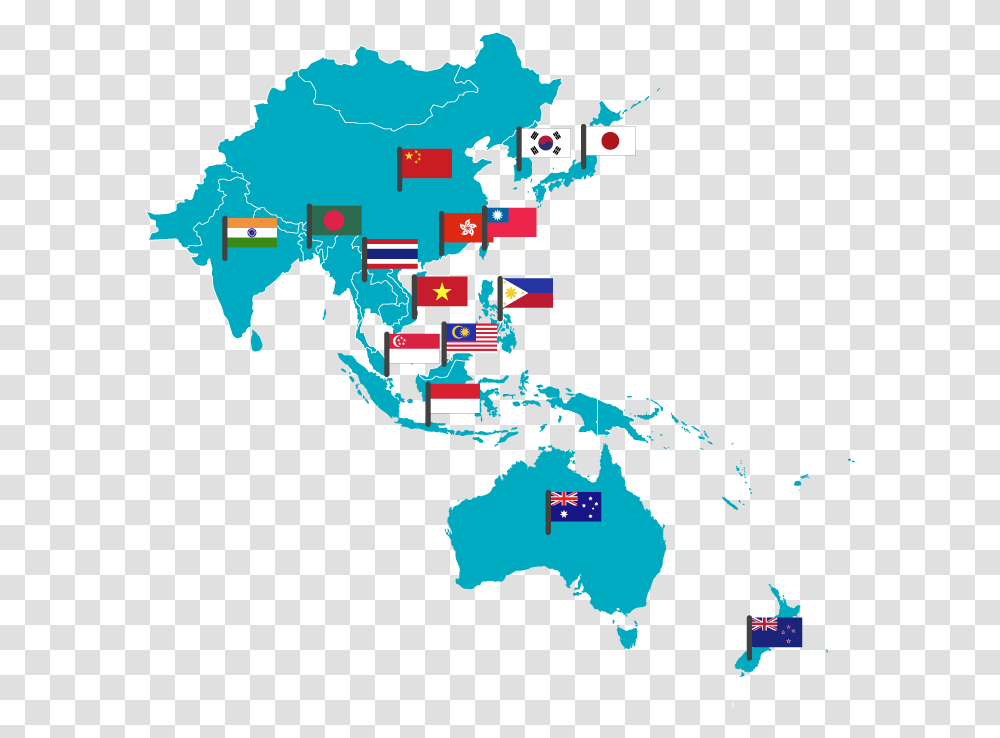 Image Asia Pacific Map Vector, Diagram, Plot, Atlas, Poster Transparent Png