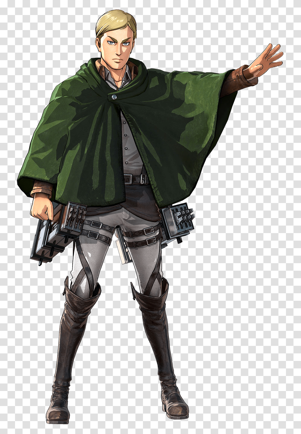 Image Attack On Titan Wings Of Freedom Erwin, Apparel, Person, Human Transparent Png