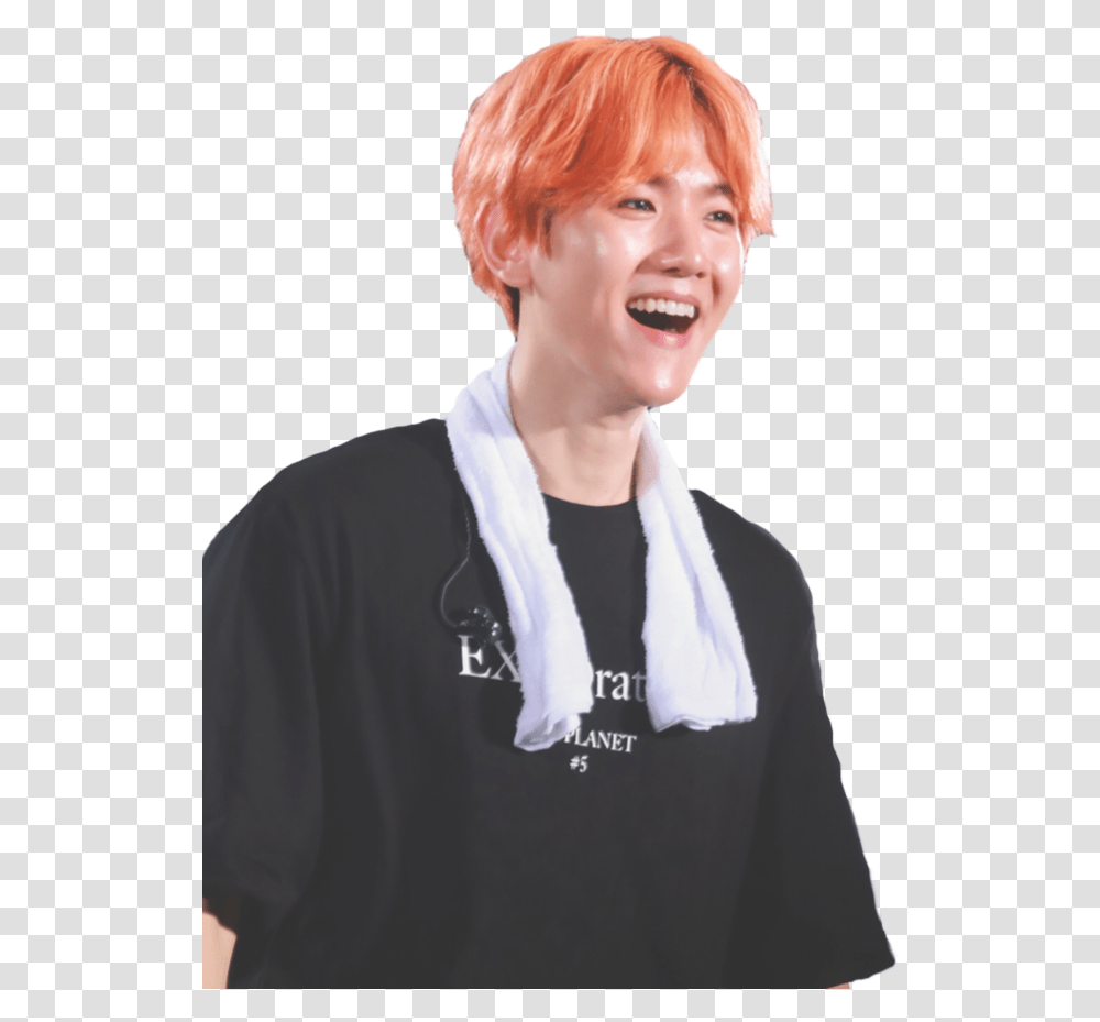 Image Baekhyun, Person, Hair, Face, Sleeve Transparent Png