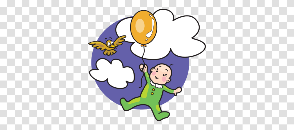 Image Balloon Baby Baby Clip Art, Sphere, Bird, Animal, Face Transparent Png