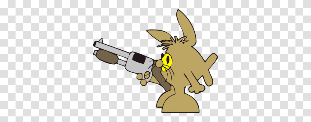 Image Bandit Easter Bunny Easter Clip Art, Weapon, Weaponry, Gun, Shotgun Transparent Png