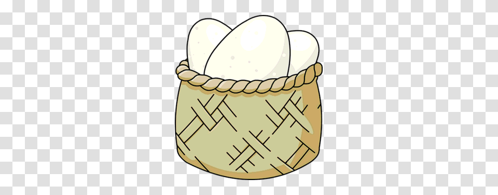 Image, Basket, Food, Egg Transparent Png