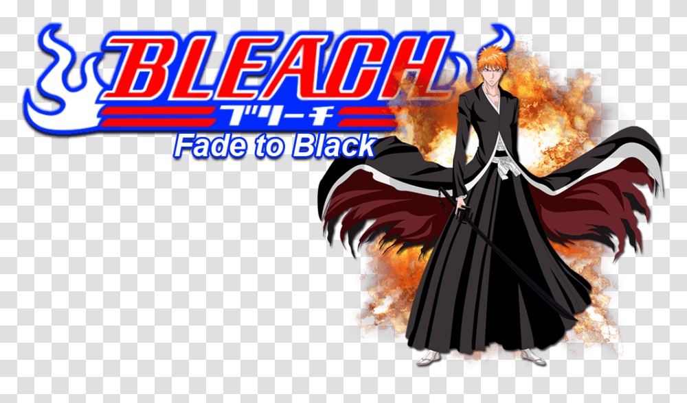 Image Bleach Fade To Black, Person, Poster, Advertisement, Performer Transparent Png