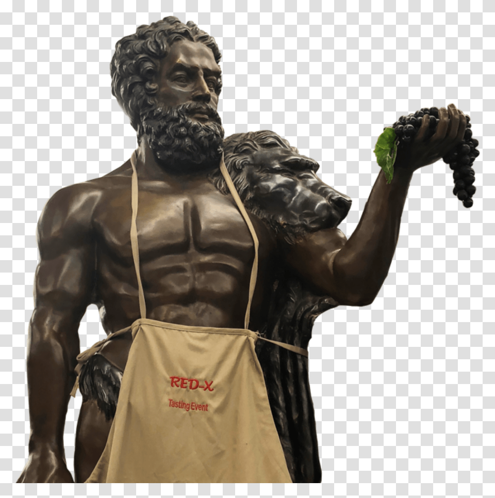 Image Bronze Sculpture, Person, Coat Transparent Png