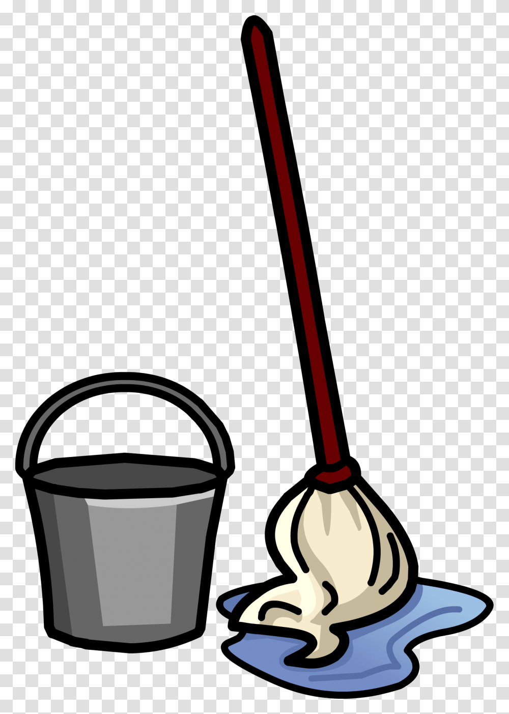 Image, Bucket, Shovel, Tool, Broom Transparent Png