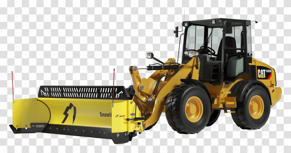 Image Bulldozer, Tractor, Vehicle, Transportation, Snowplow Transparent Png
