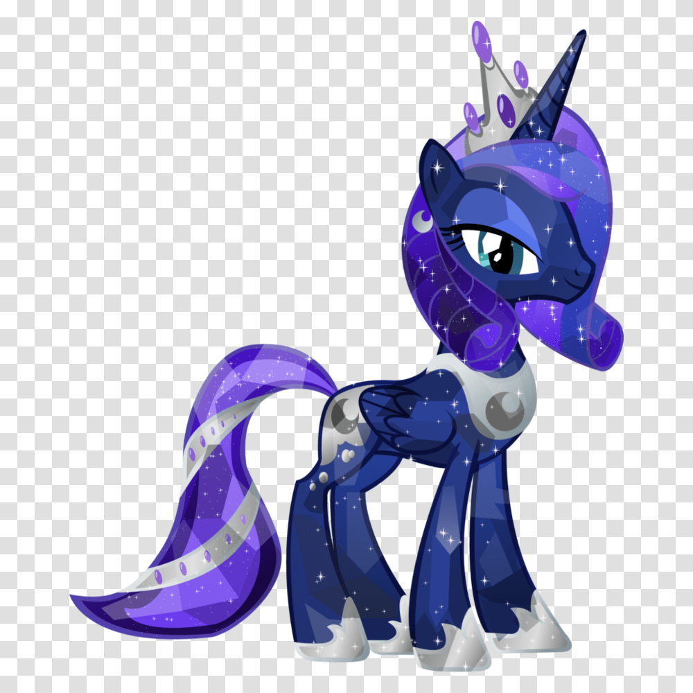 Image By Myas My Little Pony Princess Luna Crystal, Toy, Dragon, Costume, Purple Transparent Png