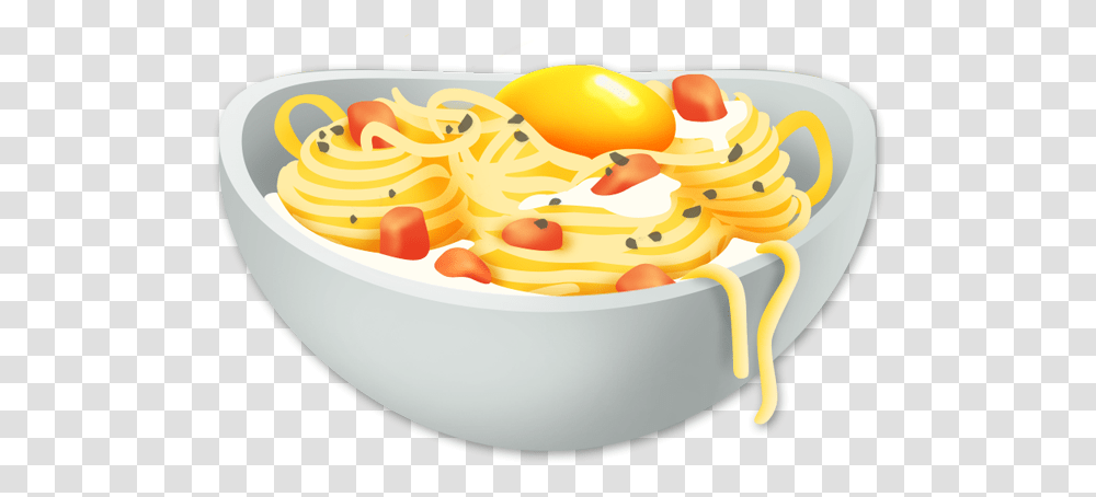 Image Carbonara Hay Pasta Carbonara Hay Day, Food, Bowl, Spaghetti, Birthday Cake Transparent Png