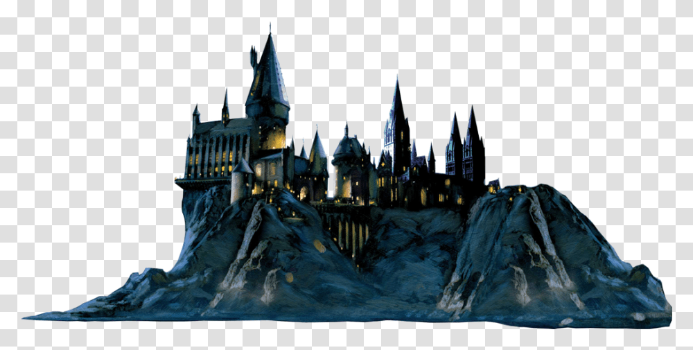 Image Castle Collections Best Harry Potter Hogwarts, Architecture, Building, Spire, Tower Transparent Png