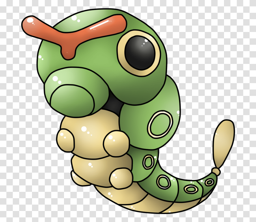 Image Caterpie Pokemon Pngt, Invertebrate, Animal, Toy, Graphics Transparent Png