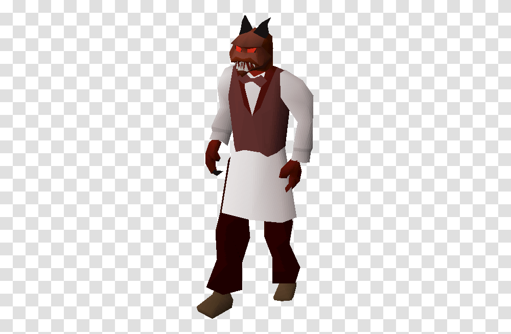 Image, Person, Costume, Waiter Transparent Png