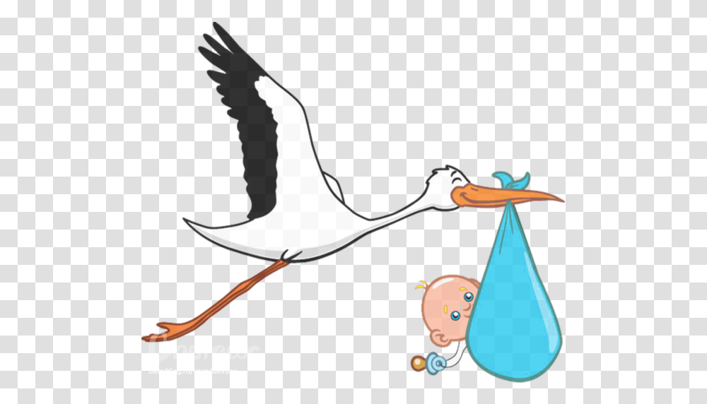 Image Collection Free Download Stork With Baby, Animal, Bird, Waterfowl, Axe Transparent Png