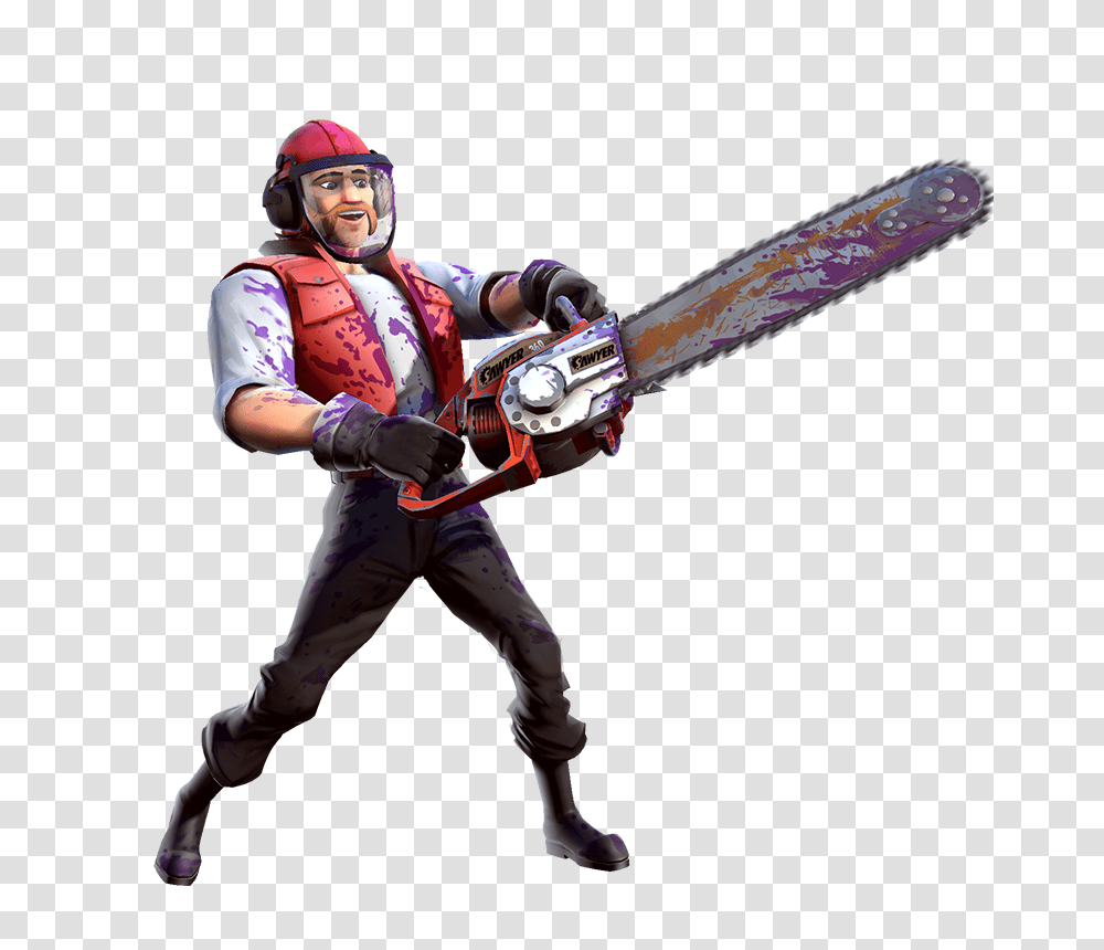 Image, Costume, Person, Chain Saw Transparent Png