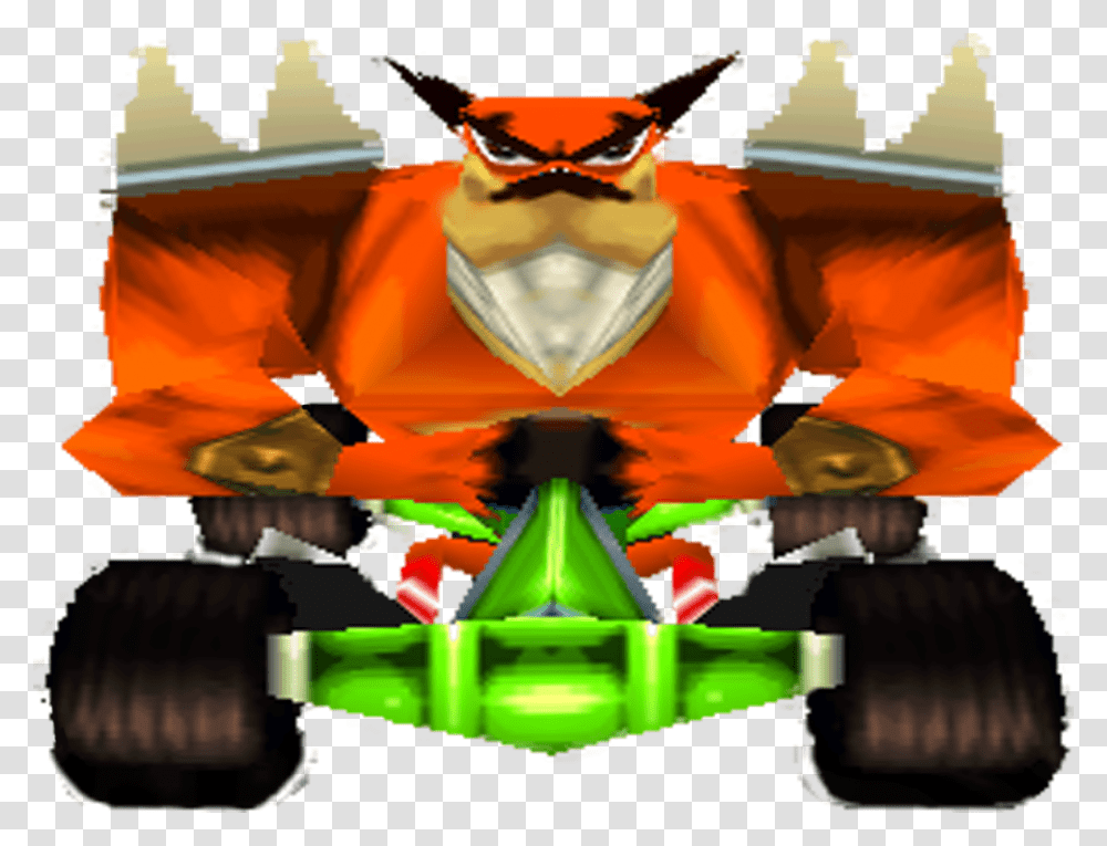 Image Crash Team Racing Crash Bandicoot In Kart Crash Team Racing Tiny Tiger, Angry Birds Transparent Png