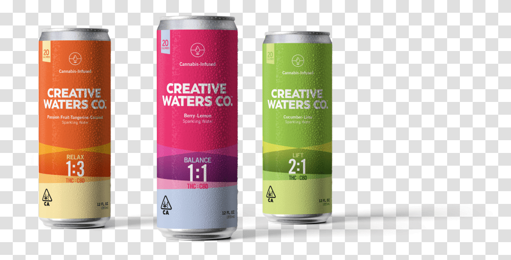 Image Creative Water Co Cbd, Tin, Can, Beverage, Drink Transparent Png