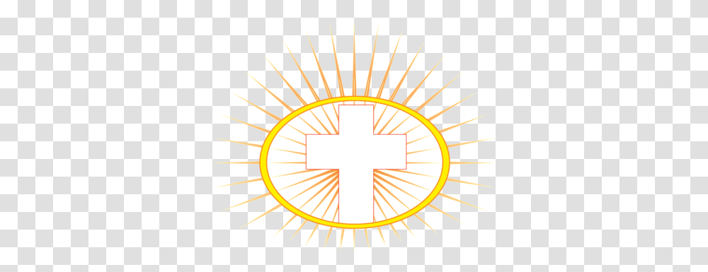 Image Cross Star Burst Christartcom Cross With Star Burst, Outdoors, Symbol, Nature, Star Symbol Transparent Png