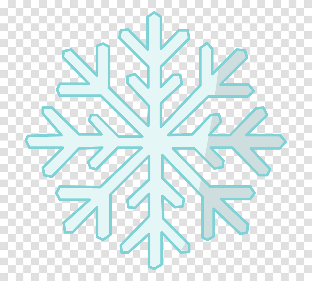 Image, Cross, Snowflake Transparent Png