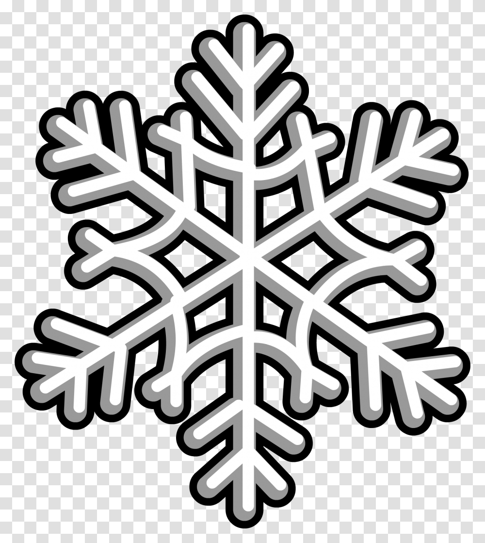 Image, Cross, Snowflake Transparent Png