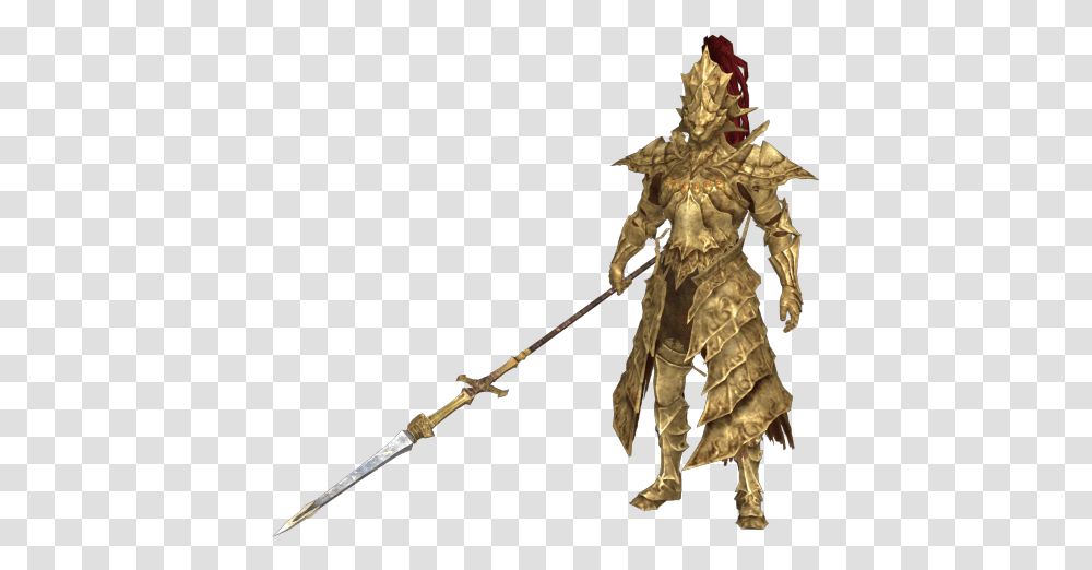 Image Dark Souls Ornstein, Person, Human, Weapon, Weaponry Transparent Png