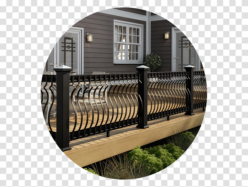 Image Deck Railing Ideas, Handrail, Banister, Balcony, Fence Transparent Png