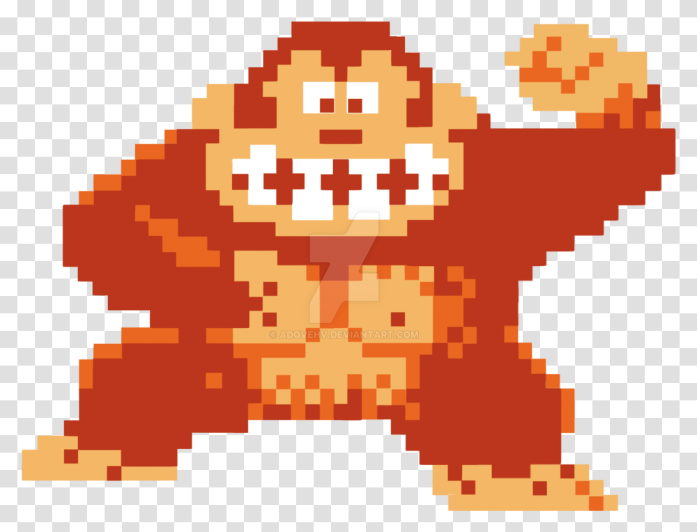 Image Dk Vs Donkey Kong Pixel Gif, Rug, Super Mario, Pac Man Transparent Png
