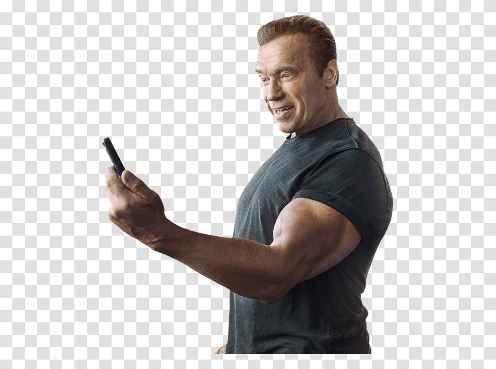 Image Doublure De Arnold Schwarzenegger, Person, Arm, Man, Finger Transparent Png