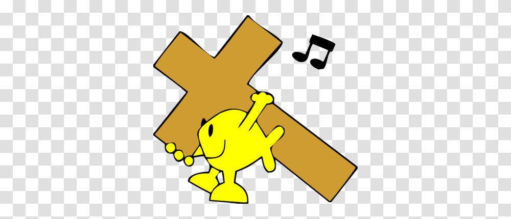 Image Download Carrying Cross, Pac Man, Axe, Tool Transparent Png