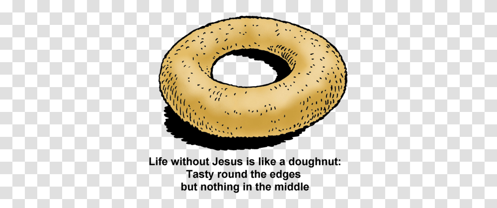 Image Download Donut Christartcom Life Without Jesus Is Like A Donut, Banana, Fruit, Plant, Food Transparent Png