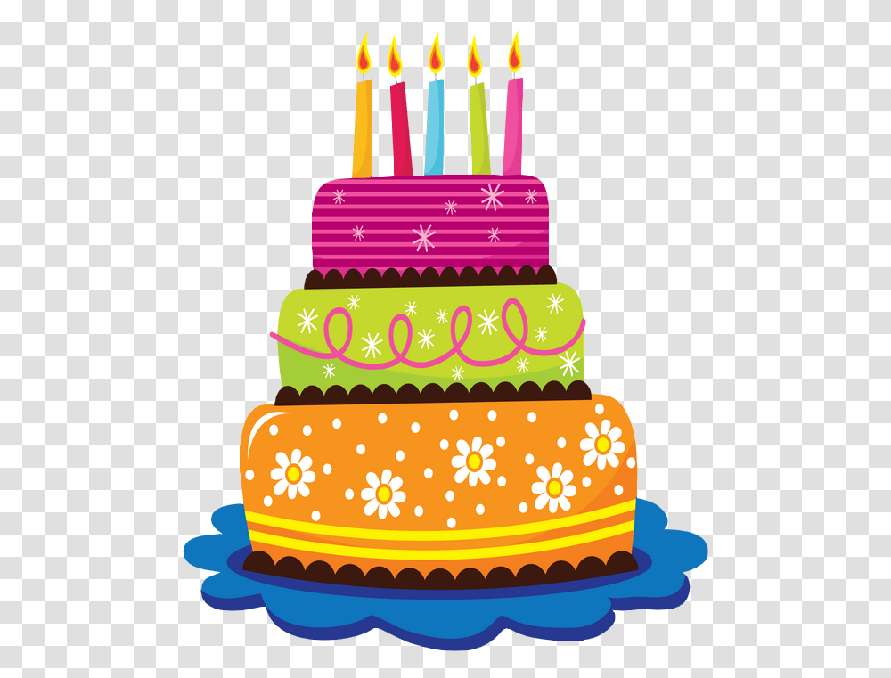 Image Du Blog Miam Imagescenterblognet Birthday Cake Background Birthday Cake Clipart, Dessert, Food, Wedding Cake Transparent Png