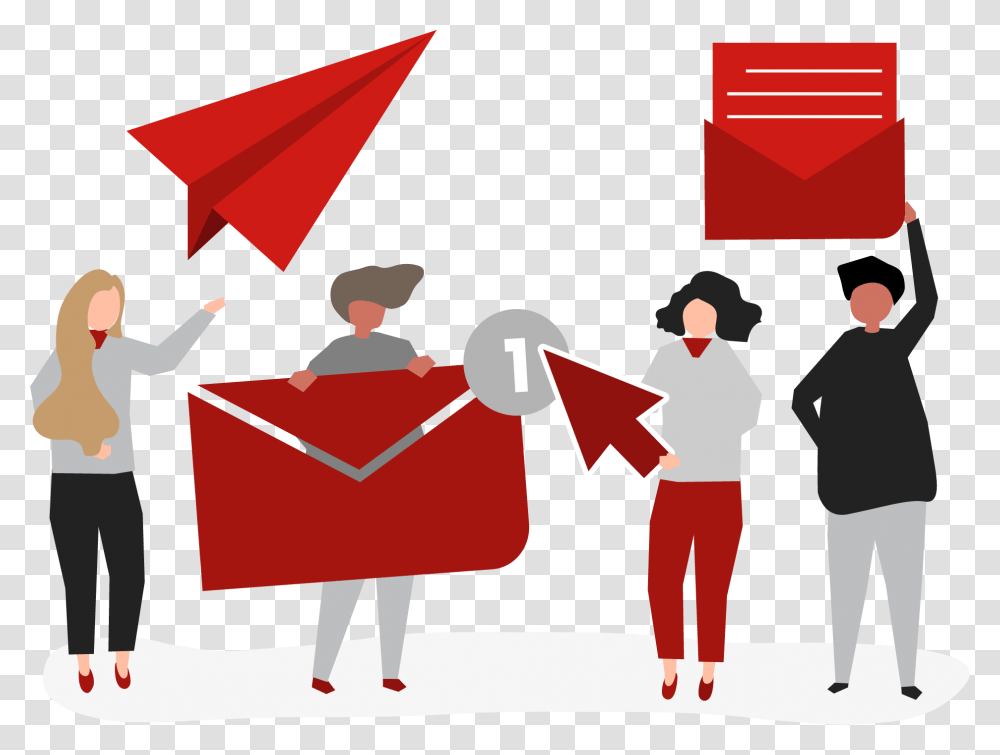 Image Email Marketing Vector, Person, Crowd, People, Audience Transparent Png