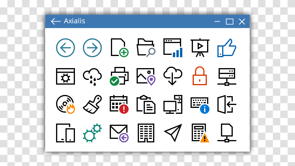 Image Fluent Design Icon Pack, Alphabet, Number Transparent Png