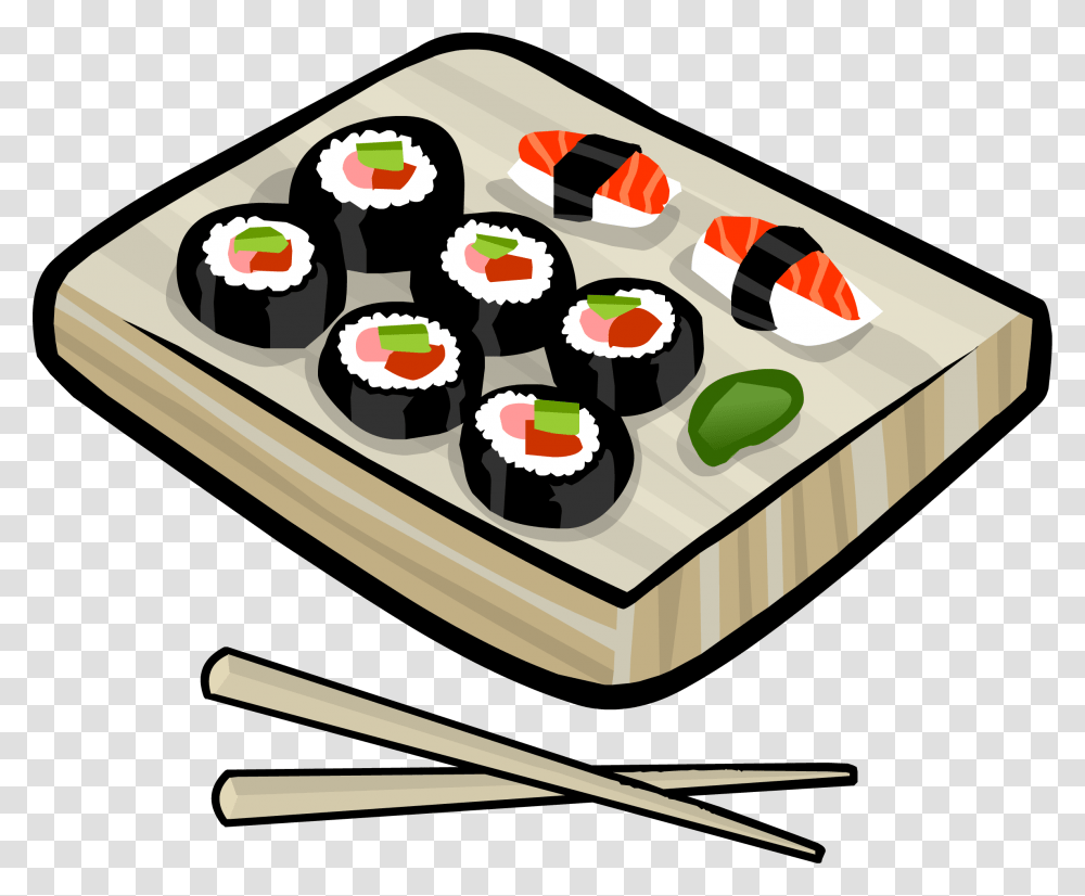 Image, Food, Sushi, Palette, Paint Container Transparent Png
