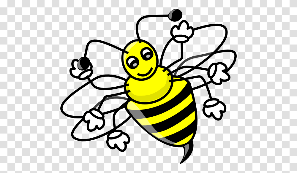 Image For Bee Animal Clip Art Animal Clip Art Free Download, Insect, Invertebrate, Wasp, Andrena Transparent Png