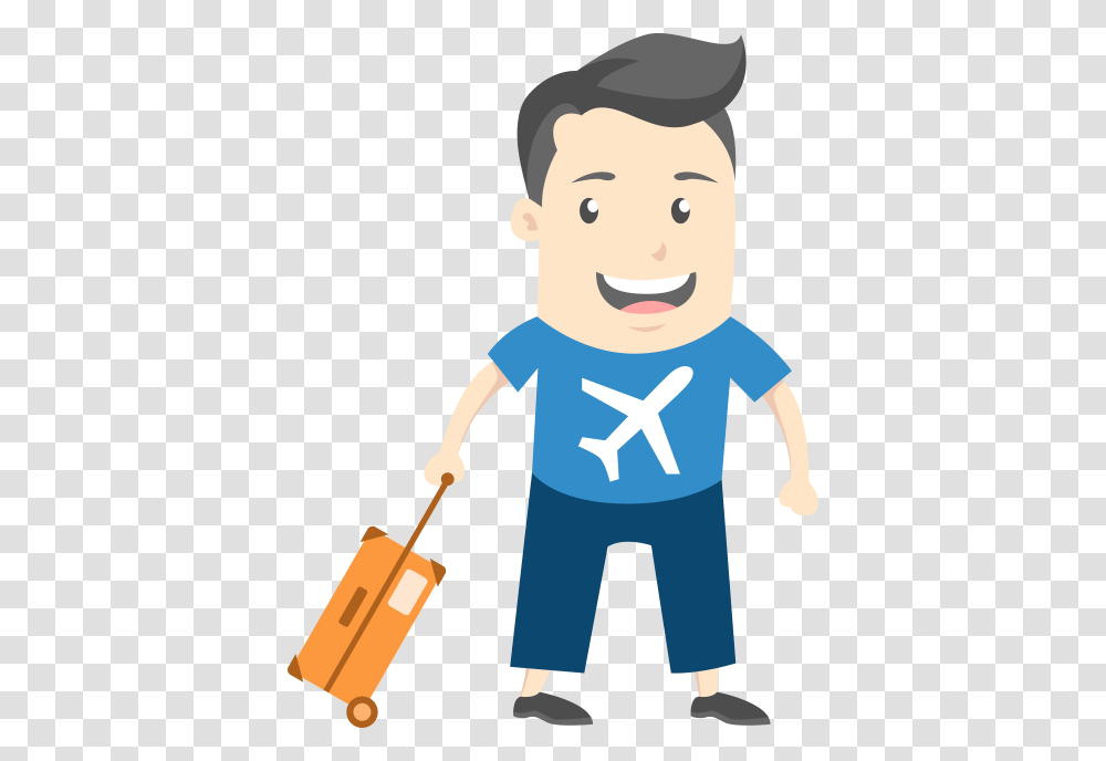 Image For Free Traveller People High Resolution Clip Art, Person, Human, Recycling Symbol, Luggage Transparent Png