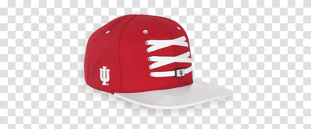 Image For Iu Laces Cap Baseball Cap, Clothing, Apparel, Hat Transparent Png