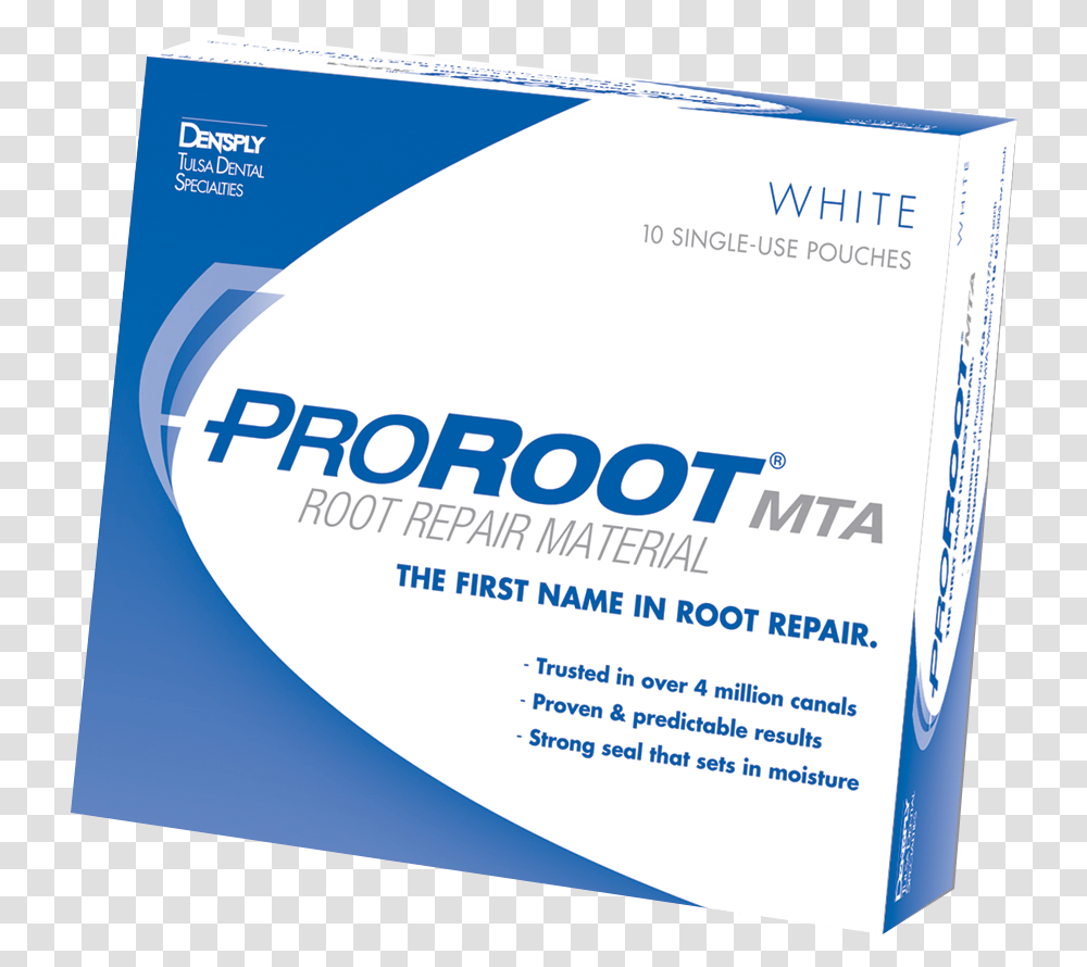 Image For Proroot Mta Treatment Refill Kit White Mta Pro Root, Word, Paper, Advertisement Transparent Png